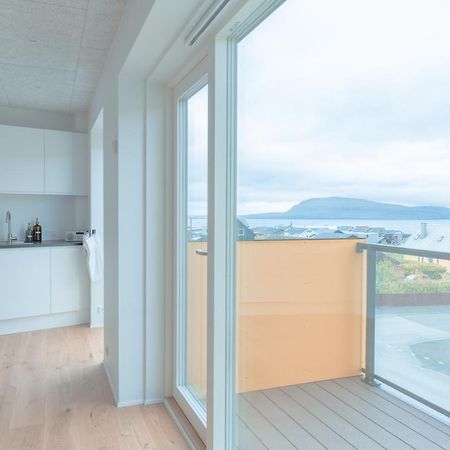 New / Stunning Sea View / Light / 3 Br Daire Tórshavn Dış mekan fotoğraf