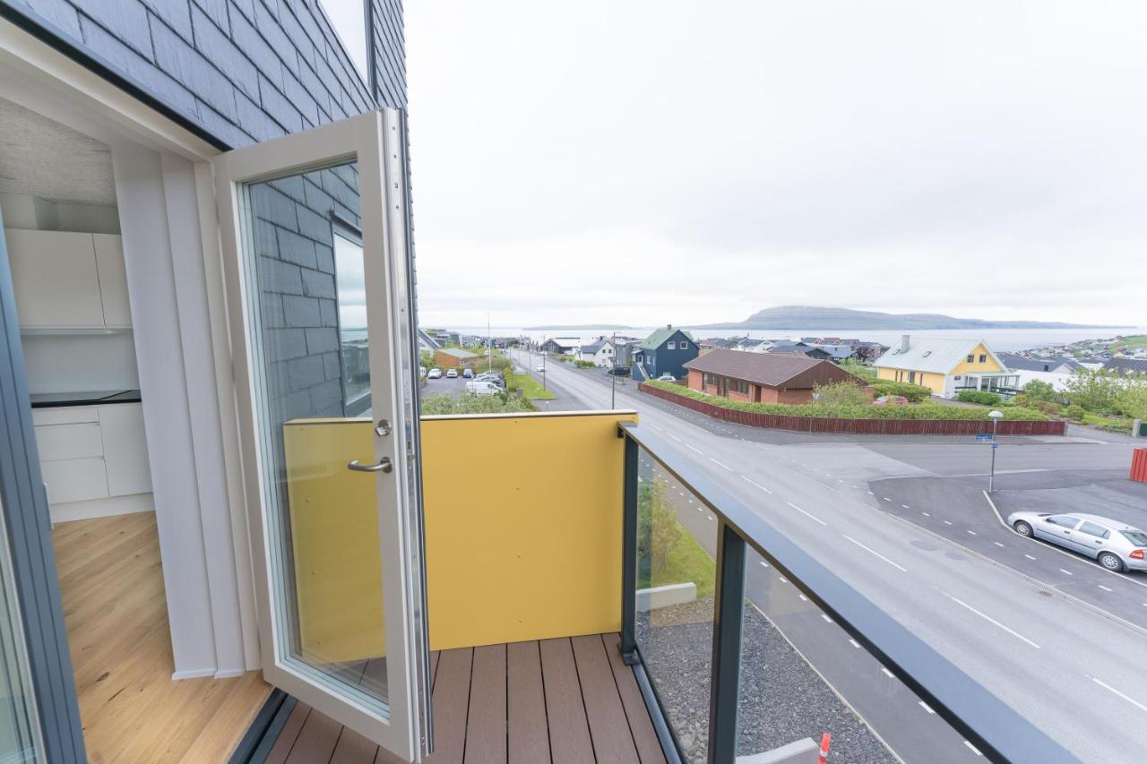 New / Stunning Sea View / Light / 3 Br Daire Tórshavn Dış mekan fotoğraf